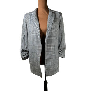 Philosophy Plaid Blazer M